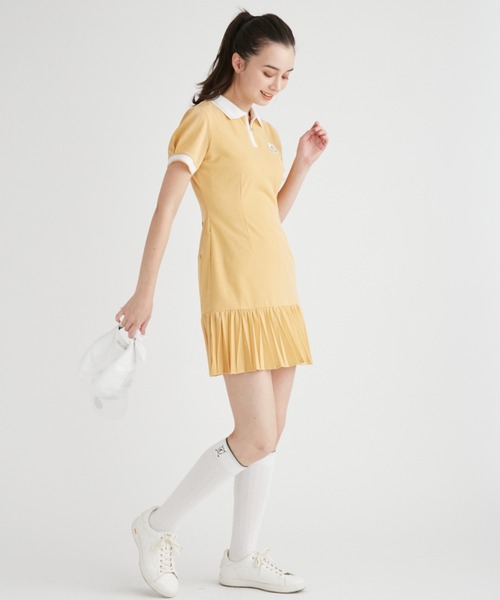 ワンピース 「CELFORDGOLF」マーメイドプリーツポロワンピース_18