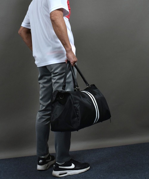 COMONGOLF ボストンバッグ ショルダーストラップ付シューズin