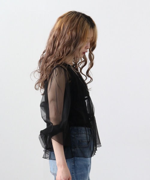 ブラウス シャツ A.N.L ナイロントップス レディース : ZOZOTOWN