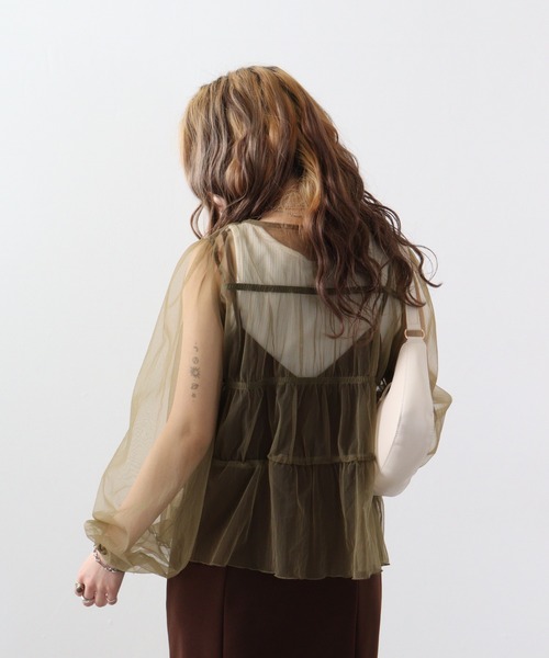 ブラウス シャツ A.N.L ナイロントップス レディース ブラウス シャツ A.N.L ナイロントップス レディース : ZOZOTOWN