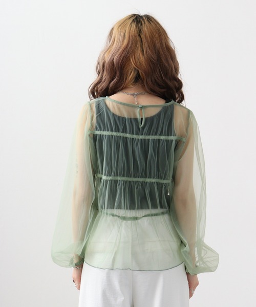 ブラウス シャツ A.N.L ナイロントップス レディース ブラウス シャツ A.N.L ナイロントップス レディース : ZOZOTOWN