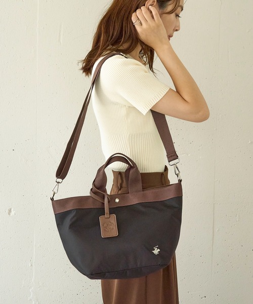 WORLD PORO ビンテージバッグ　大 (お値下げ) BEVERLY HILLS POLO CLUB（ビバリーヒルズポロクラブ） トートバッグ
