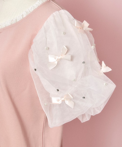 mellfy memory（メルフィーメモリー） tシャツ Happiness ribbon puff