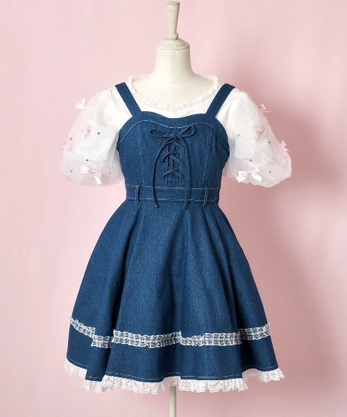 mellfy memory（メルフィーメモリー） tシャツ Happiness ribbon puff