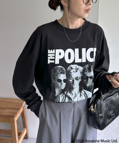 tシャツ 「ユニセックス」THE POLICE アソートロングスリーブTシャツ レディース メンズ Discoat tシャツ 「ユニセックス」THE POLICE アソートロング