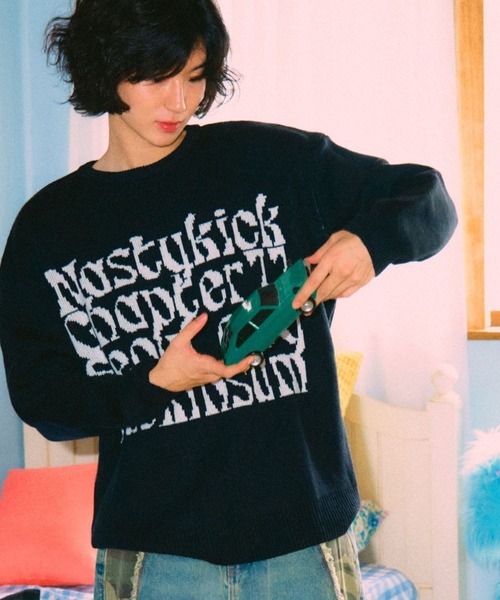 ニット セーター 「UNISEX」NASTYKICK／Kinsumニット レディース メンズ NASTY KICK ニット セーター 「UNISEX」NASTYKICK／Kinsumニット