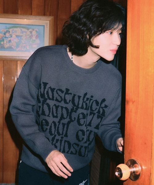 NASTY KICK ニット セーター 「UNISEX」NASTYKICK／Kinsumニット