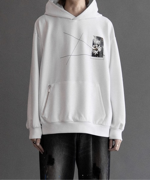 KRYCLOTHING バラ グラフィック パーカー ROSES」 | KRY clothing
