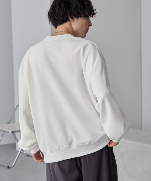 MONO-MART トレーナー スウェット メッセージグラフィック