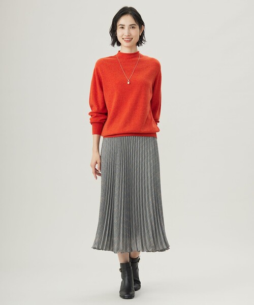 ニット セーター 「洗える」CASHMERE BLEND スタンドカラー ニット レディース ニット セーター 「洗える」CASHMERE BLEND スタンドカラー