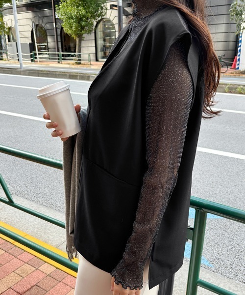 ベスト ジレ Vネックプルオーバーベスト レディース : ZOZOTOWN Yahoo