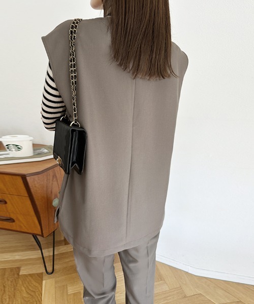 ベスト ジレ Vネックプルオーバーベスト レディース : ZOZOTOWN Yahoo