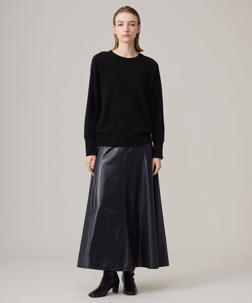 ICB（アイシービー） ニット セーター ピュアカシミヤ バイカラー