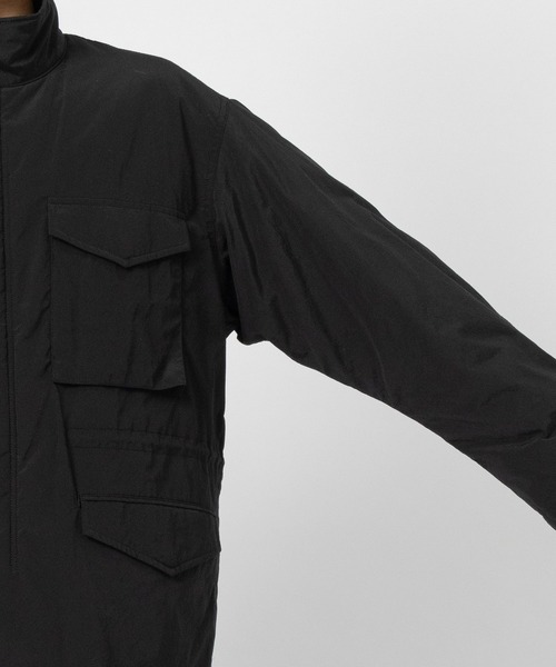 ダウンジャケット ダウン 「ATON/エイトン」TECHNO COTTON PADDED M-65 JACKET メンズの画像