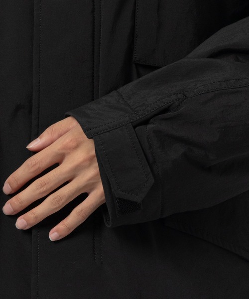 ダウンジャケット ダウン 「ATON/エイトン」TECHNO COTTON PADDED M-65 JACKET メンズの画像