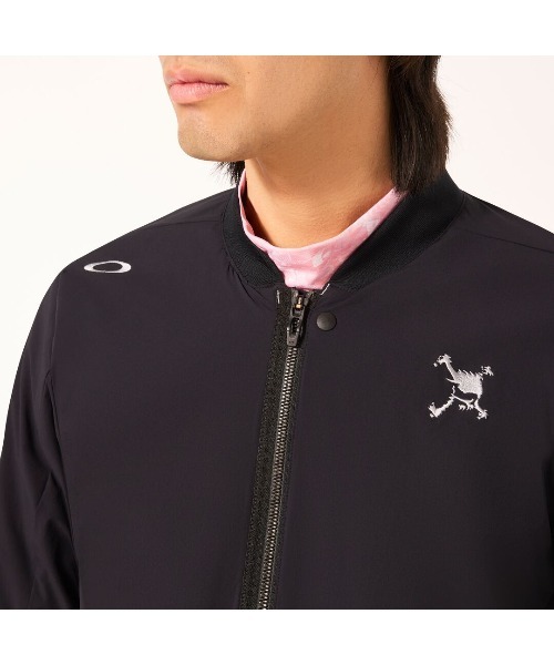 オークリーゴルフジャンパー OAKLEY（オークリー） コート ジャケット SKULL MA WIND JACKET ゴルフ