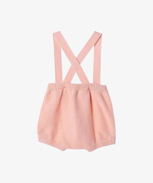 bibiy ニットブルマパンツ pink agnes b. パンツ ベビー コットン ニット ブルマ キッズ 子供服
