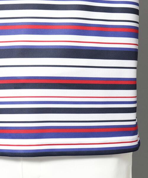 tシャツ 「新レーベル ADABAT NAVY」UVカット/吸水速乾 マルチボーダープルオーバー メンズ_17