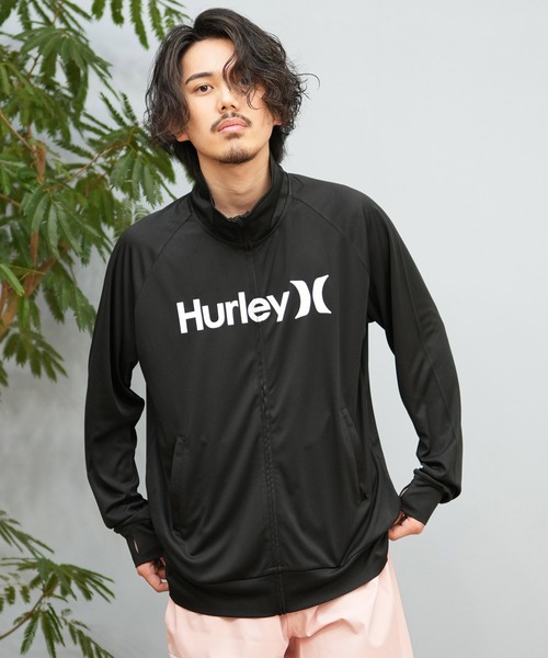 ハーレー hurley ラッシュガード長袖ジップパーカー サイズL 新品未使用品 Hurley ネコポス発送！ 送料無料 長袖ラッシュパーカー ハーレー