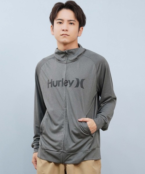 ハーレー hurley ラッシュガード長袖ジップパーカー サイズL 新品未使用品 Hurley ラッシュガード Hurley/ハーレー パーカー ジップアップ