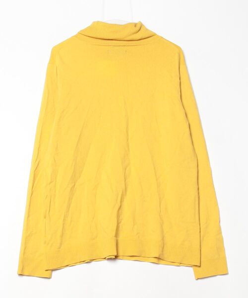 「junhashimoto」 タートルネックニット 5 イエロー メンズ_画像2