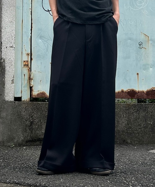 MandO（nemne store） スラックス 「MandO」ストライプ＆無地