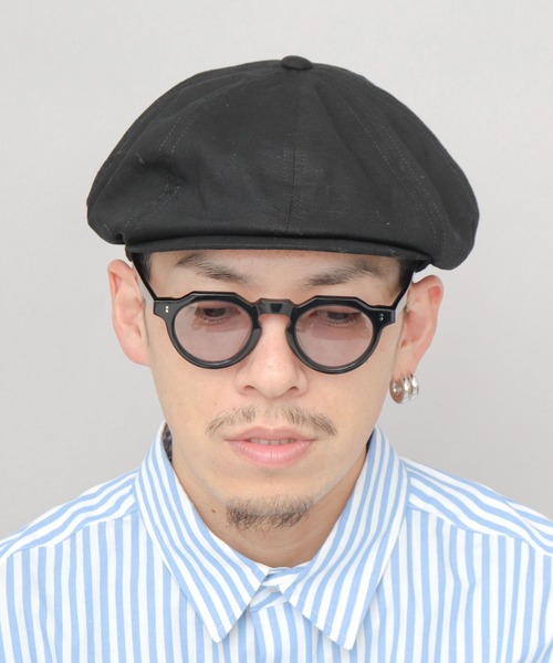 ReqHatter（レックハッター） 帽子 キャスケット 綿麻 リネン混