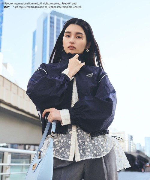 Reebok ブルゾン アウター 「Reebok」VIS別注ダブルジップライン