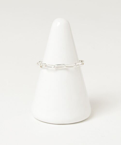 agete（アガット） 指輪 リング シルバーチェーンリング レディース