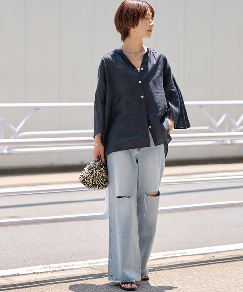 JOURNAL STANDARD relume ブラウス シャツ No.66フレンチリネン