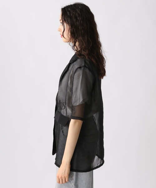 FOREVER21 ジャケット テーラードジャケット 「2025SS」シアー