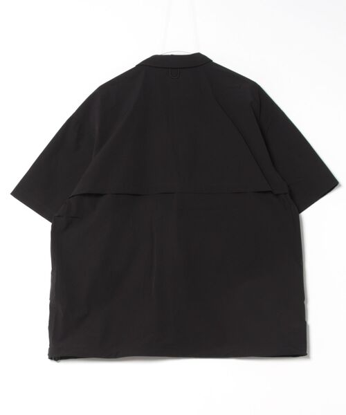 【BLACK】WILD THINGS / DENALI S/S SHIRT WILD THINGS（ワイルドシングス） イラスティックナイロンデナリシャツ
