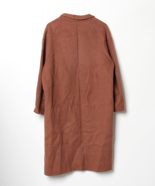 「MADEMOISELLE ROPE'」 チェスターコート 38 キャメル レディース_画像2