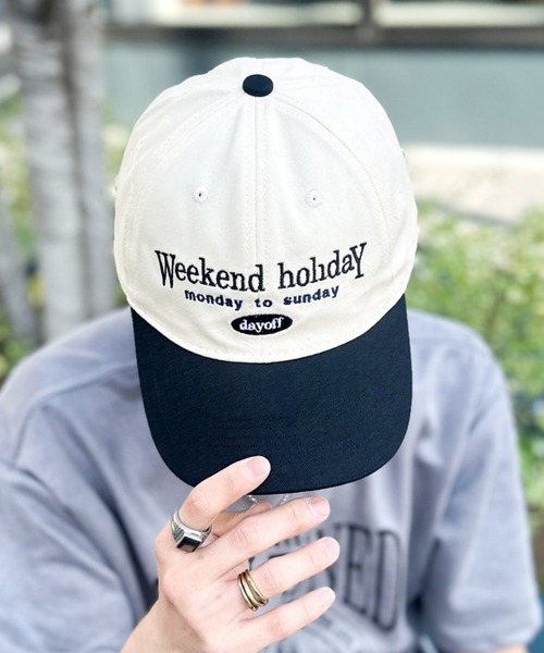 新品Dolce. 撥水キャップ point cap/white | maison de Dolce.