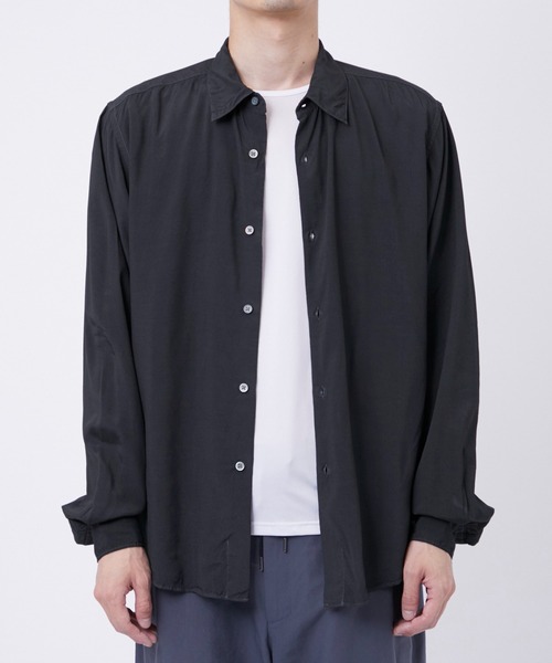 soeソーイジャケットシャツ地 soe(ソーイ)のMotif Patches Shirt Jacket 