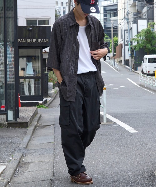 MAGASIN DE MODE Brew ワイドパンツ カーゴパンツ 「MAGASIN DE MODE