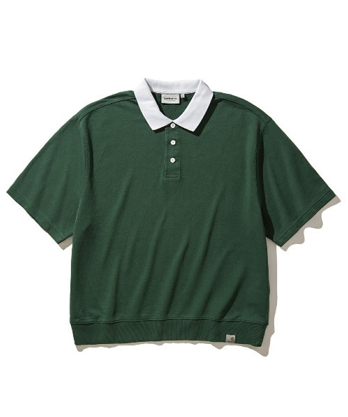 Kinetics tシャツ Carhartt WIP S/S TATUM RUGBY SWEATSHIRT