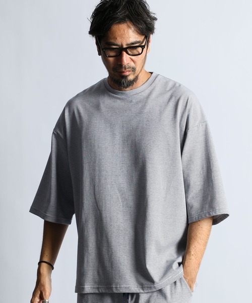 Tシャツ・カットソー Ring Zipper Border Collar T Shirt (2color) 747411c2770c8032471fafc3981b96