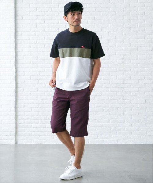 新品タグ付き ARCTICA ハーフパンツ ikka パンツ 「親子コーデ」6.5分丈ドビーイージーハーフパンツ