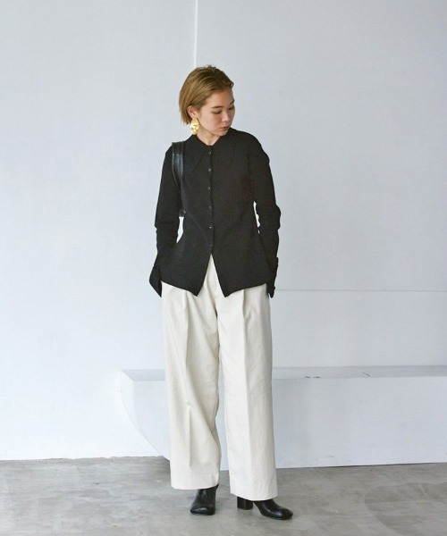 お歳暮 人気 オシャレ パンツ 「TODAYFUL」 TODAYFUL 36inch レディース ブラック パンツ