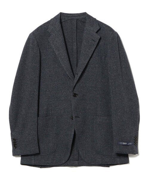 BEAMS F（ビームスF） コート ジャケット EASY グレンプレイド