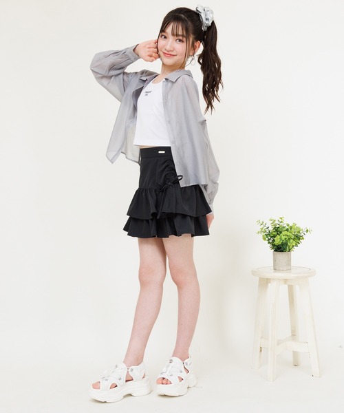 PINKHUNT スカート ピンクハント サイドリボン ティアード