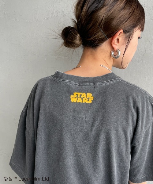新品未使用【グッドロックスピード】スターウォーズ tシャツ M チャコールグレー GOOD ROCK SPEED [グッドロックスピード] 別注 / STAR WARS