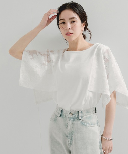 tシャツ コットンポリエステルフリル プルオーバーカットソー レディース 楽天市場】【期間限定！最大50％OFFクーポン対象】Tシャツ