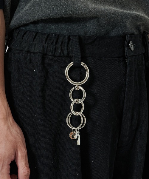 JIEDA キーリング Jieda（ジエダ）の「CIRCLE KEY HOLDER（キーホルダー）」 - WEAR