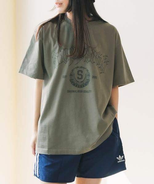 tシャツ SUPPLIER/サプライヤー College Logo Tee Tシャツ レディース