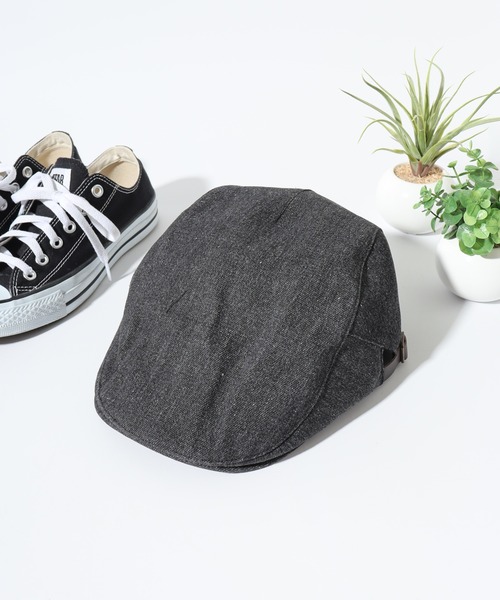 Ruben 帽子 ベレー帽 メンズ RUBEN DENIM HUNTING デニムハンチング
