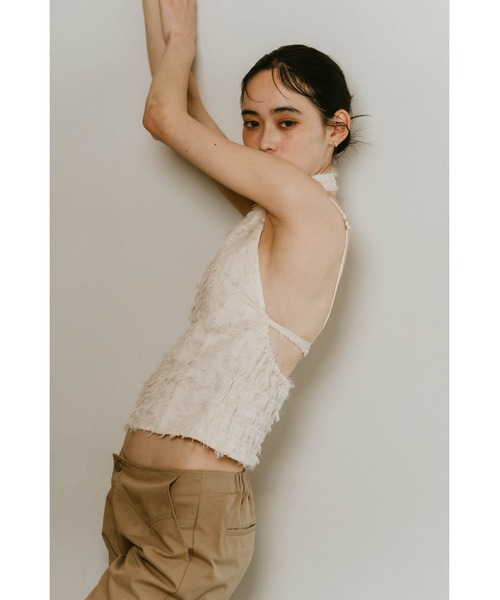 トップス Knuth Marf halter neck tops Knuth Marf - halter neck tops / ホルターネックトップス