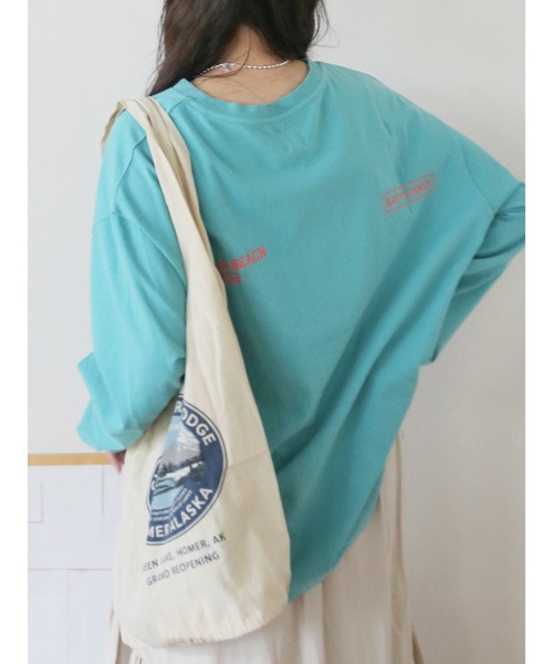 Ungrid tシャツ ロゴロングスリーブTee レディース : ZOZOTOWN