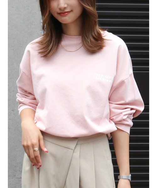 Ungrid　ロゴロングスリーブTee Ungrid tシャツ ロゴロングスリーブTee レディース : ZOZOTOWN